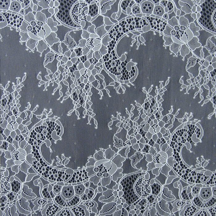 CHINESE LACE TRIM WHITE